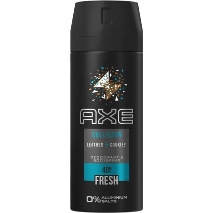 Axe Collision Leather & Cookies Deodorant Spray Aluminum Free 150ml Axe/Lynx