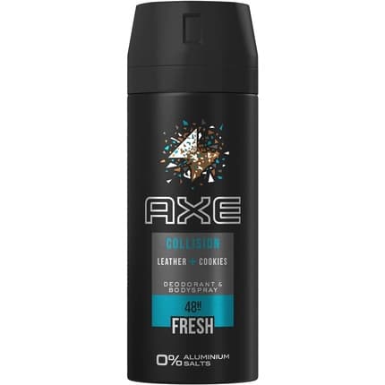 Axe Collision Leather & Cookies Deodorant Aluminum Free Déodorant (Déo) Mixte 150ml