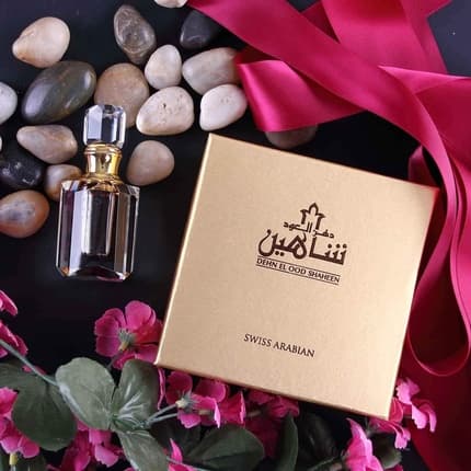 Swiss Arabian Dehn El Oud Shaheen Concentrated Perfume Oil Unisex Fragrance Eau de Parfum (EDP) Mixte 6ml