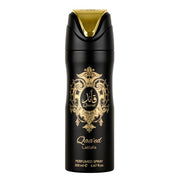 Lattafa Qaaed Concentrated Perfumed Deodorant Spray for Men 6.67 Ounce 200ml Lattafa