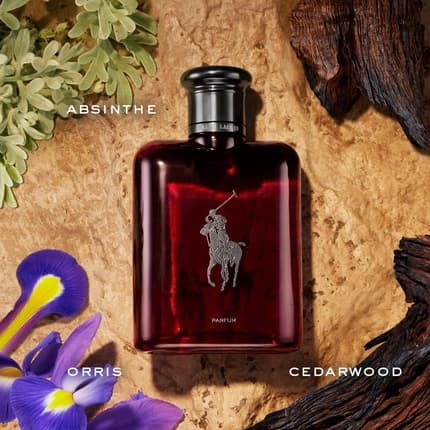 Ralph Lauren Polo Red 's Cologne Ambery Woody Intense Fragrance Eau de Cologne (EDC) Homme 40ml