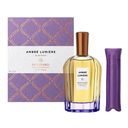 Molinard Collection Privee - Ambre Lumiere Eau De Parfum Unisex Set 90 Ml & 75 Ml Molinard