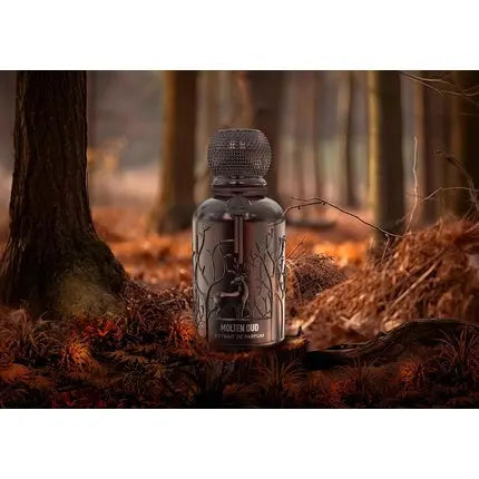 Molten Oud Extrait Perfume 100ml by Auraa Desire - Strong Woody Scent - Extrait Perfume for Men and Women Auraa Desire