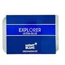 Mont Blanc Explorer Ultra Blue Eau de parfum  7.5ml Face Cream Gel 30ml Care Kit Mont Blac