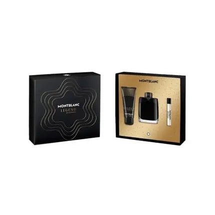 Mont Blanc Legend 3.3oz Eau De Parfum Spray Men's Cologne and 3.3 Gel+ Eau De Parfum Spray Set NIB Montblanc