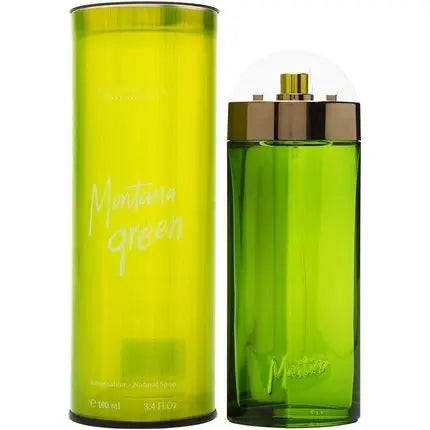 Montana Green Pour Homme Eau De Toilette Spray 100ml Montana