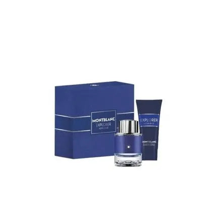 Montblanc Explorer Ultra Blue Gift Set 60ml EDP Spray 100ml Shower Gel Montblanc