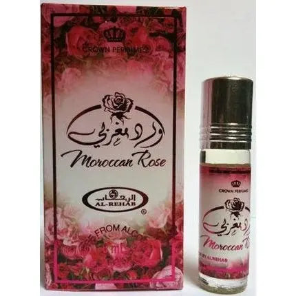 Moroccan Rose Perfume Oil by AlRehab 6ml 0.2 oz Al Rehab