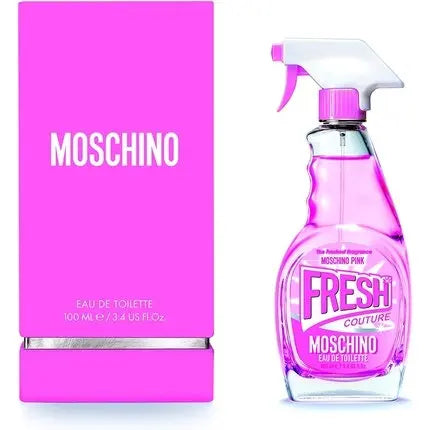 Moschino Femme's Pink Fresh Eau De Toilette Couture Pink 100ml Moschino