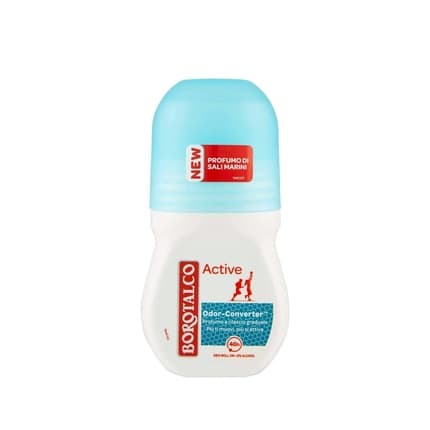Borotalco Deodorant Roll On Active Blue - Made in Italy Déodorant (Déo) Mixte 47ml
