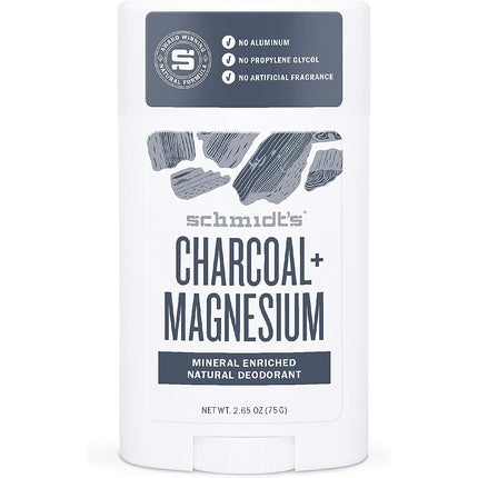 Schmidt's Natural Deodorant Charcoal + Magnesium for All Skin Types 58ml Schmidt´S