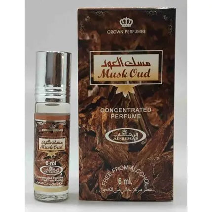 Musk Oud Perfume Oil by Al-Rehab 6ml Al Rehab