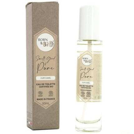 Born to Bio Certified Organic Eau de Toilette Leather Camel 50ml Born To Bio