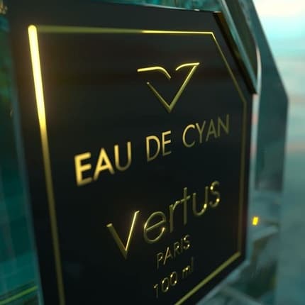 Vertus Paris Eau de Cyan Unisex () 100 Eau de Parfum (EDP) Mixte 100ml