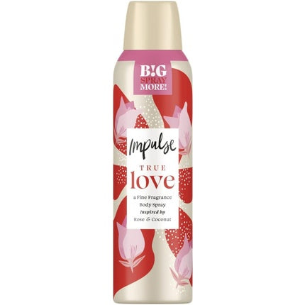 Impulse True Love Body Spray Deodorant 150ml Impulse