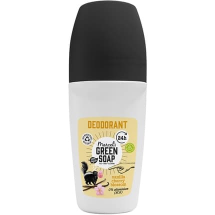 Marcel's Green Soap Deodorant Roller Vanilla & Cherry Blossom Déodorant (Déo) Mixte