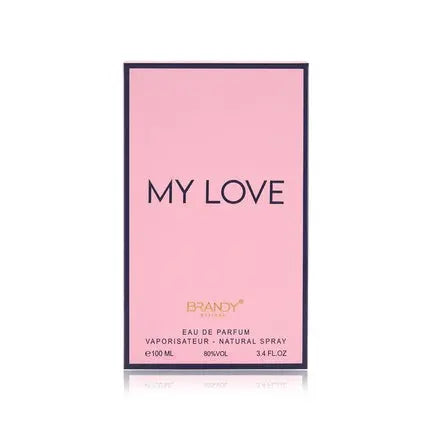 My Love By Brandy Eau De Perfume 3.4 oz 100 ml Spray Women Brandy Designs