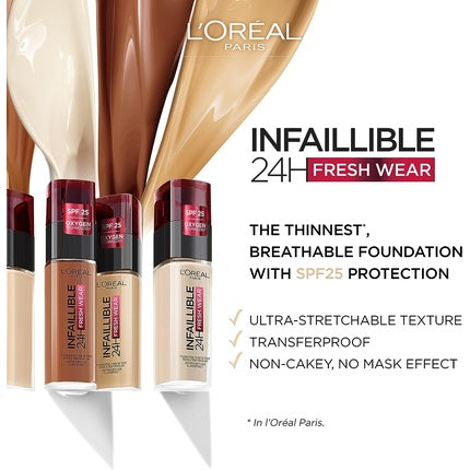 L'Oréal Paris Infaillible 24H Fresh Wear Make-up Nr. 290 Golden Amber