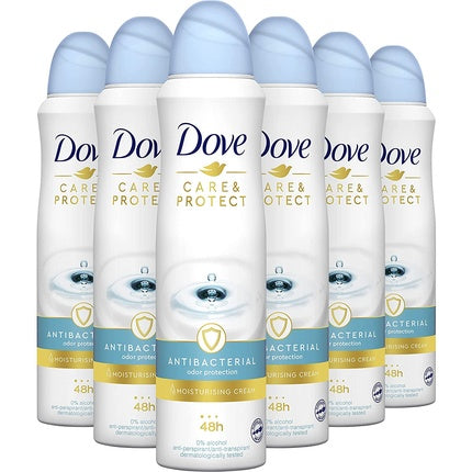 Dove Care & Protect Antibacterial Anti-Perspirant Deodorant Spray 150ml Unilever