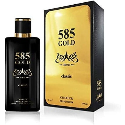 Chatler 585 Gold Classic Pour Homme Eau De Parfum 100ml Chatler