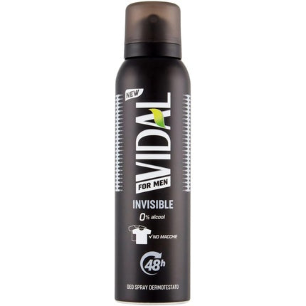 Vidal Invisible Deodorant 150ml Maison des fragrances