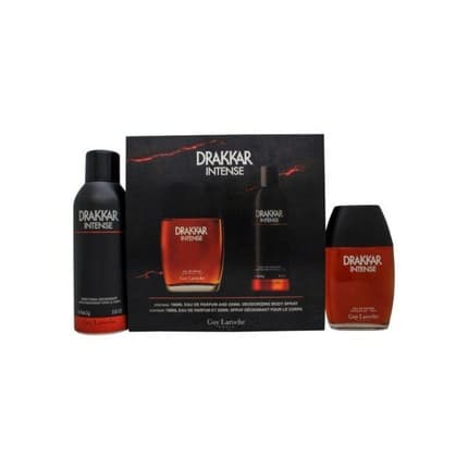Guy Laroche Drakkar Intense Gift Set + Deodorant by Eau de Parfum 100ml Unisexe