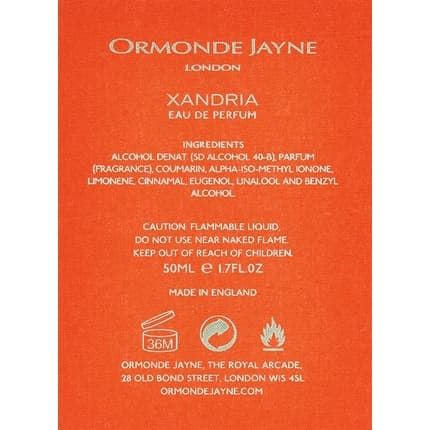 Ormonde Jayne Xandria Eau de Parfum 1.7oz Unisexe
