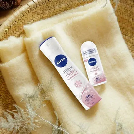 NIVEA Winter Moment Deo Spray 150ml with Winter Scent and 48h Anti-Transpirant Protection Nivea