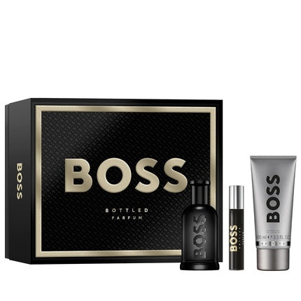 Hugo Boss Bottled Parfum Woody Ambery Men's Cologne with Notes of Leather Hugo Boss