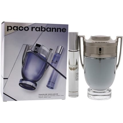 Paco Rabanne Invictus - + Travel Set Eau de Toilette 100ml Unisexe