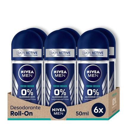 NIVEA MEN Fresh Ocean Deo Roll-On 50ml Nivea