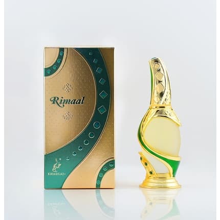 Khadlaj Rimaal Green Perfumed Oil Alcoholfree Eau de Parfum (EDP) Mixte