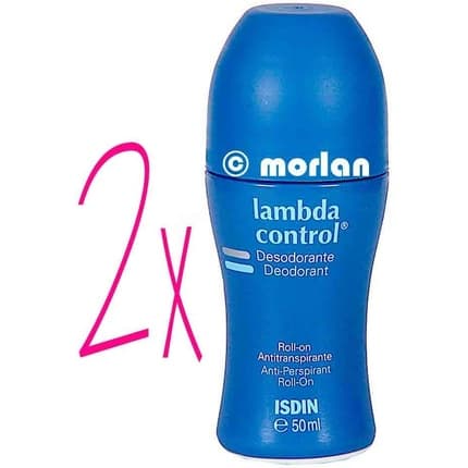 ISDIN Isdin Deodorant Rollon Lambda Control 48h 2x Déodorant (Déo) Mixte 50ml