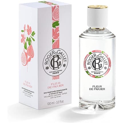 Roger & Gallet Fleur De Figuier Unisex Fragrant Wellbeing Water Eau de Toilette (EDT) Mixte 100ml