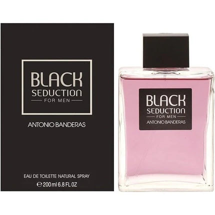 Antonio Banderas Seduction In Black For Men Eau De Toilette Spray 200ml