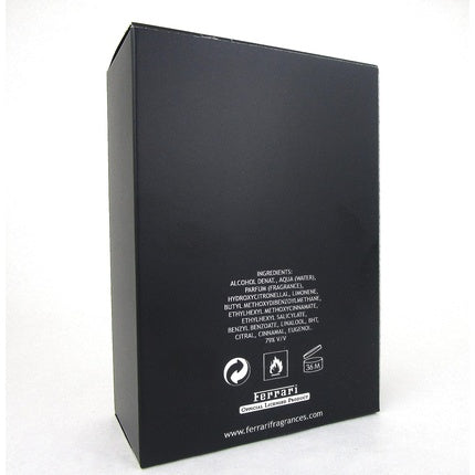 Ferrari Black Eau de Toilette 125ml Unisexe