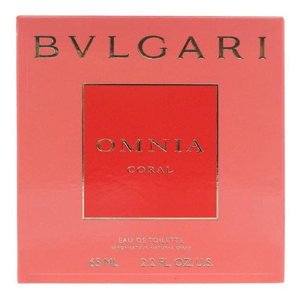 Bvlgari Omnia Coral Eau De Toilette Spray 2oz 65ml for Women Bvlgari