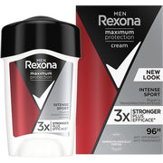 Rexona Men's Intense Sport Deodorant Anti-Perspirant Maximum Protection 45ml Rexona