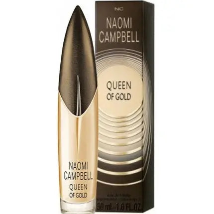 Naomi Campbell Queen of Gold Eau de Toilette for Women 50ml Naomi Campbell