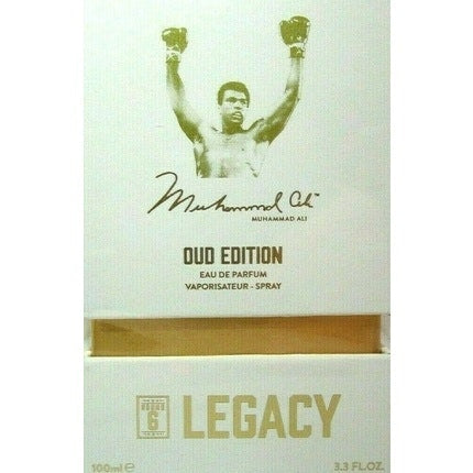 Muhammad Ali Oud Edition Legacy Round 6 EDP Spray for Men 3,3oz 100ml - New Muhammad Ali