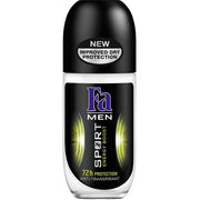 Fa Men Antiperspirant Deodorant Roll-On Sport Energy Boost with Refreshing Scent 72h Protection 50 ml FA