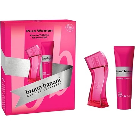 Bruno Banani Not For Everybody Pure Woman Coffret - Eau De Toilette 30ml and Shower Gel 50ml Bruno Banani