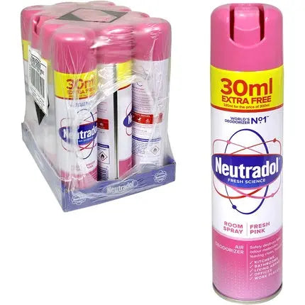 Neutradol Air Freshener Pink 30ml Neutradol