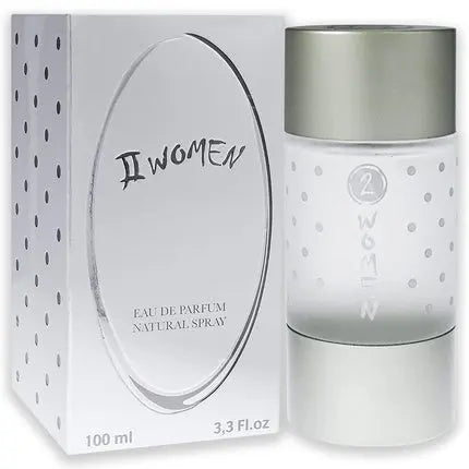 New Brand 2 Women EDP Spray 3.3 oz - Pack of 2 New Brand