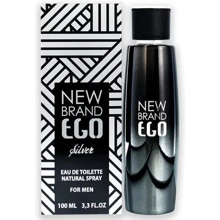 New Brand Ego Silver For Mind Edt 100 Ml Unknown