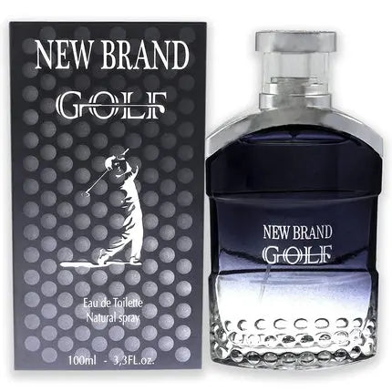 New Brand Golf Black Edt Spray Men 3.3 Oz Golf Black By New Brand