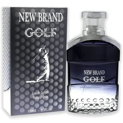 New Brand Golf Black Edt Spray Men 3.3 Oz Golf Black By New Brand