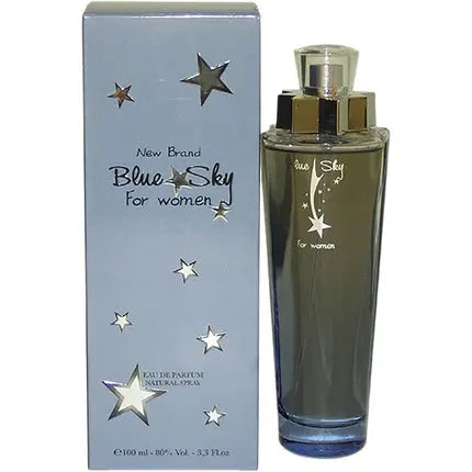 New Brand Perfumes Blue Sky for Women Eau de Parfum Natural Spray 100ml New