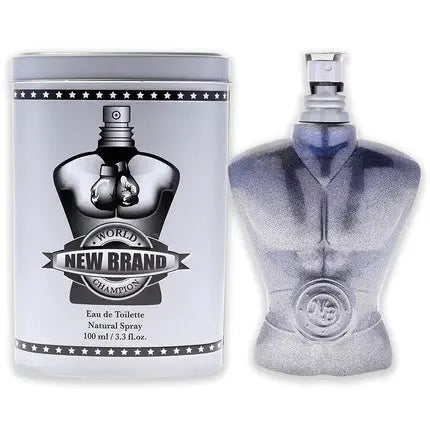 New Brand World Champion Grey Edt Spray Men 3.3 Oz New Brand