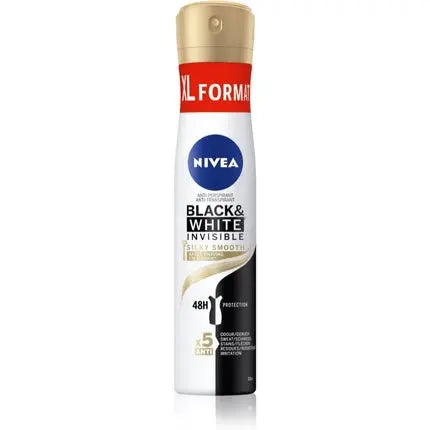 Nivea Black & White Invisible Silky Smooth Antiperspirant Spray 200 ml Nivea